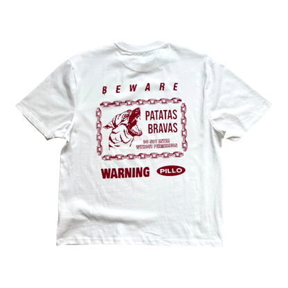 pillo patatas tee white
