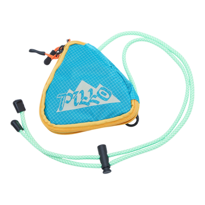 pillo triangle mini pouch blue