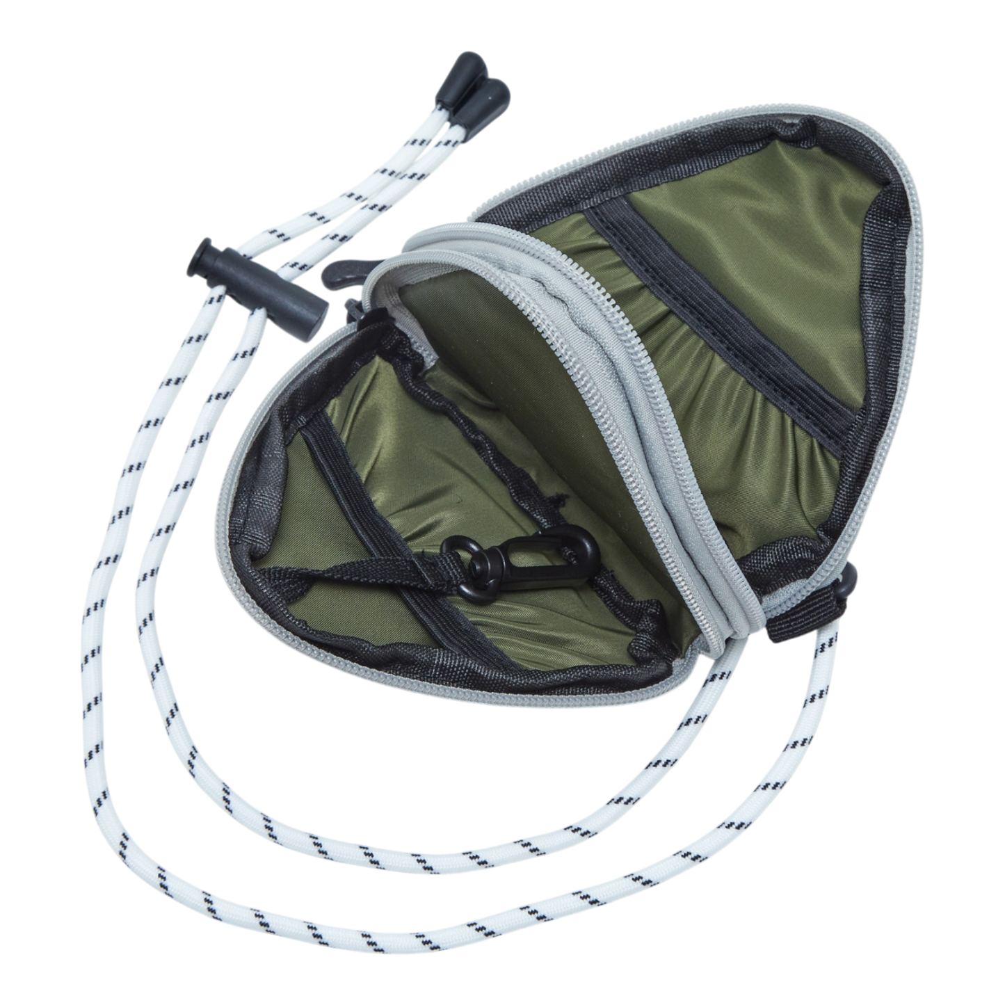 pillo triangle mini pouch black