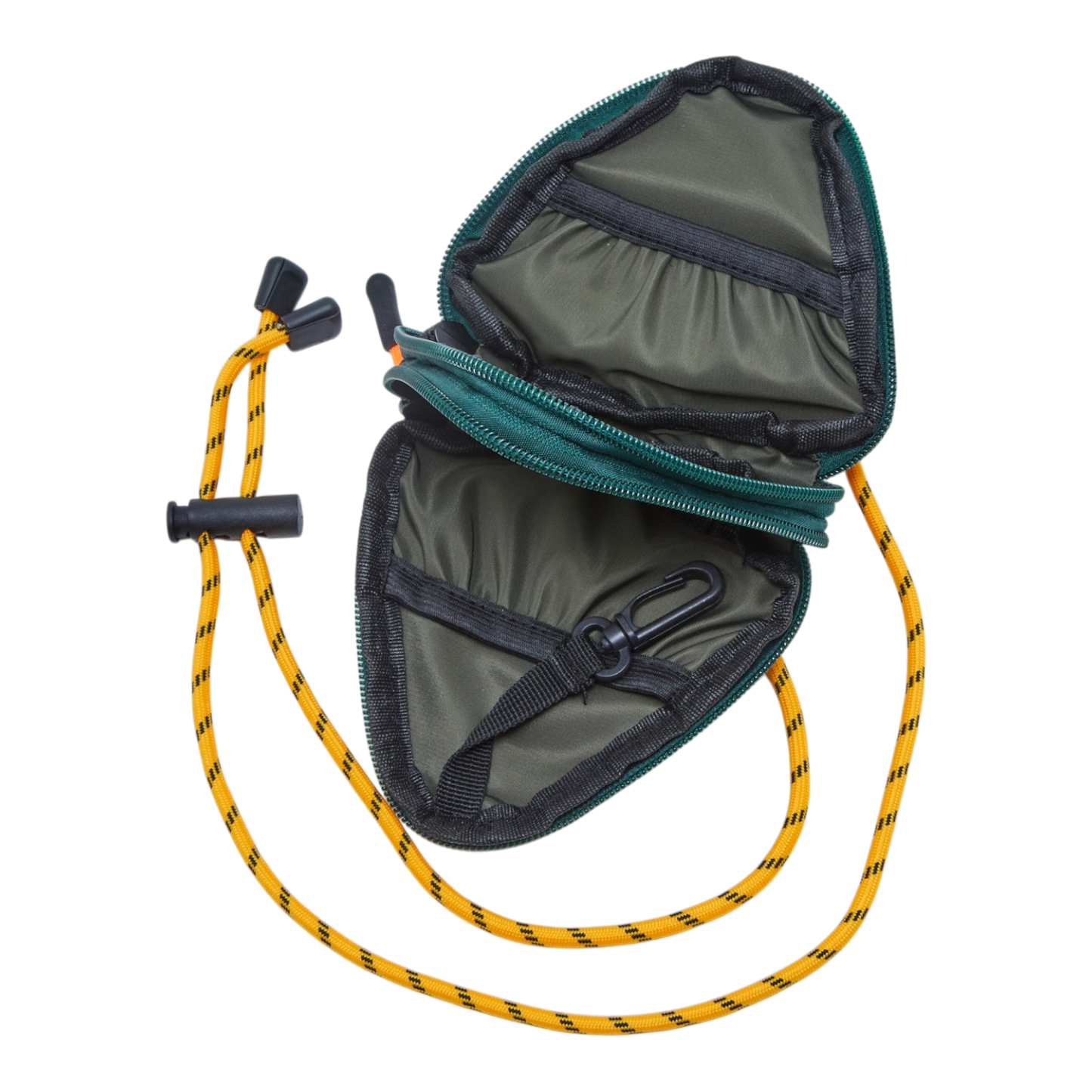 pillo triangle mini pouch yellow