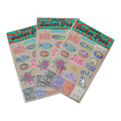 pillo permanente sticker pack