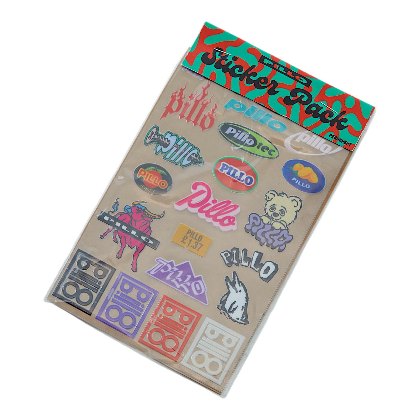 pillo permanente sticker pack