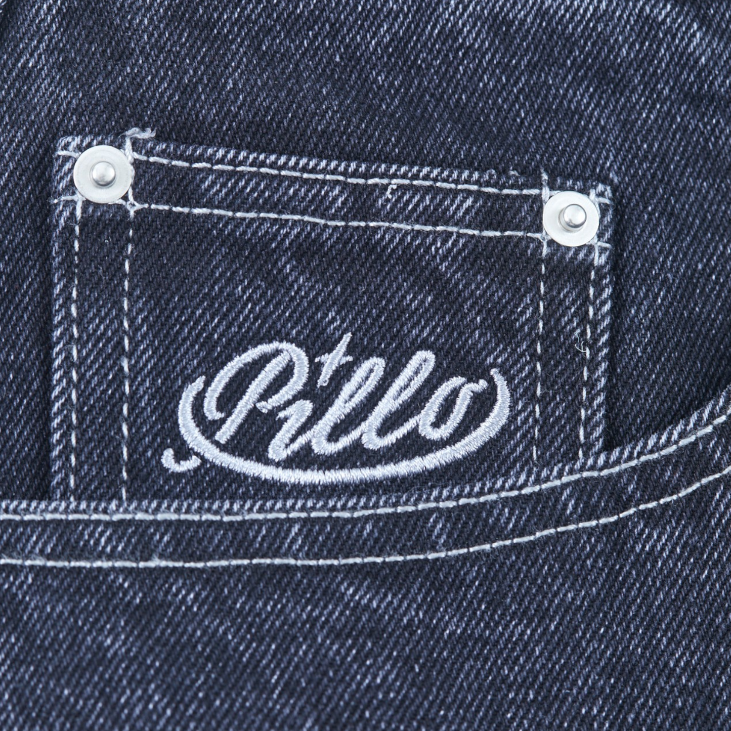 pillo denim washed black