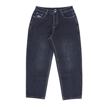 pillo denim washed black