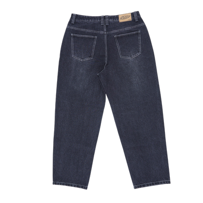 pillo denim washed black