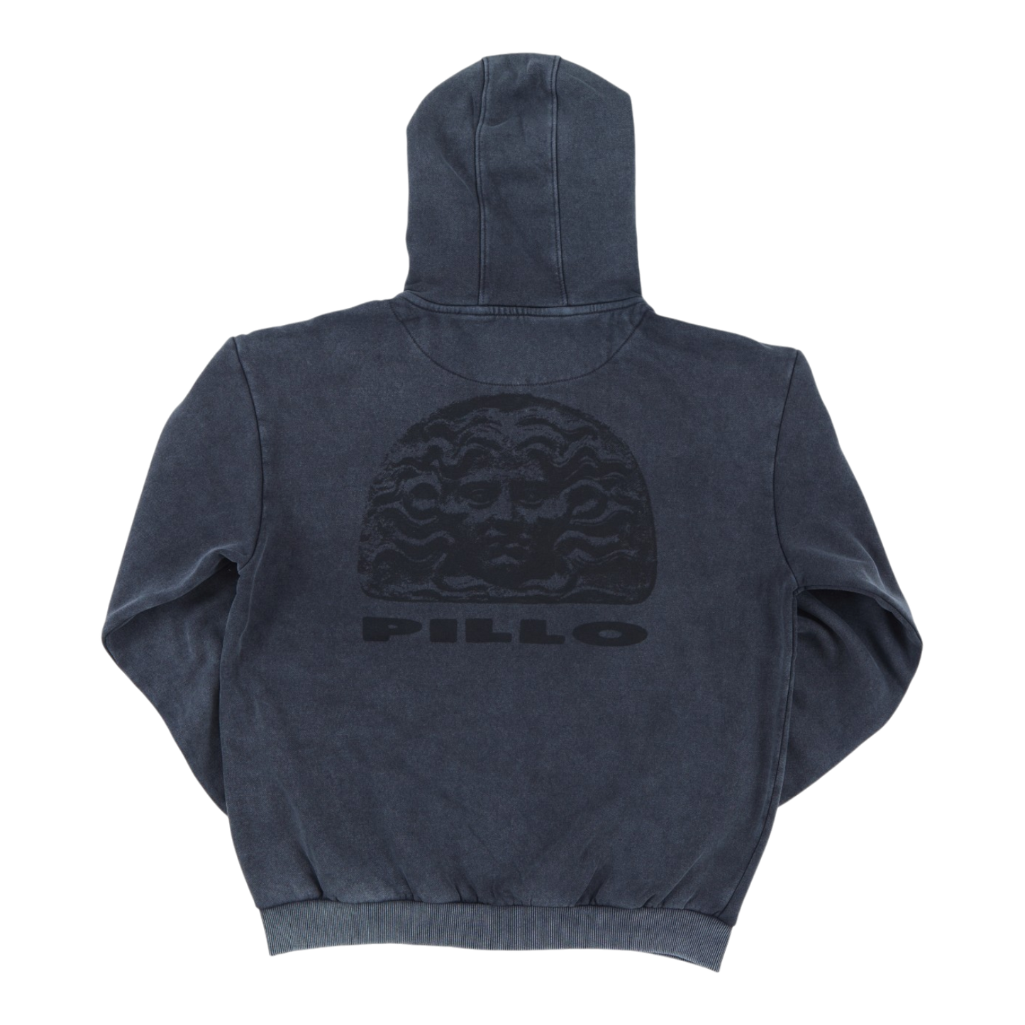 pillo washed zip hood