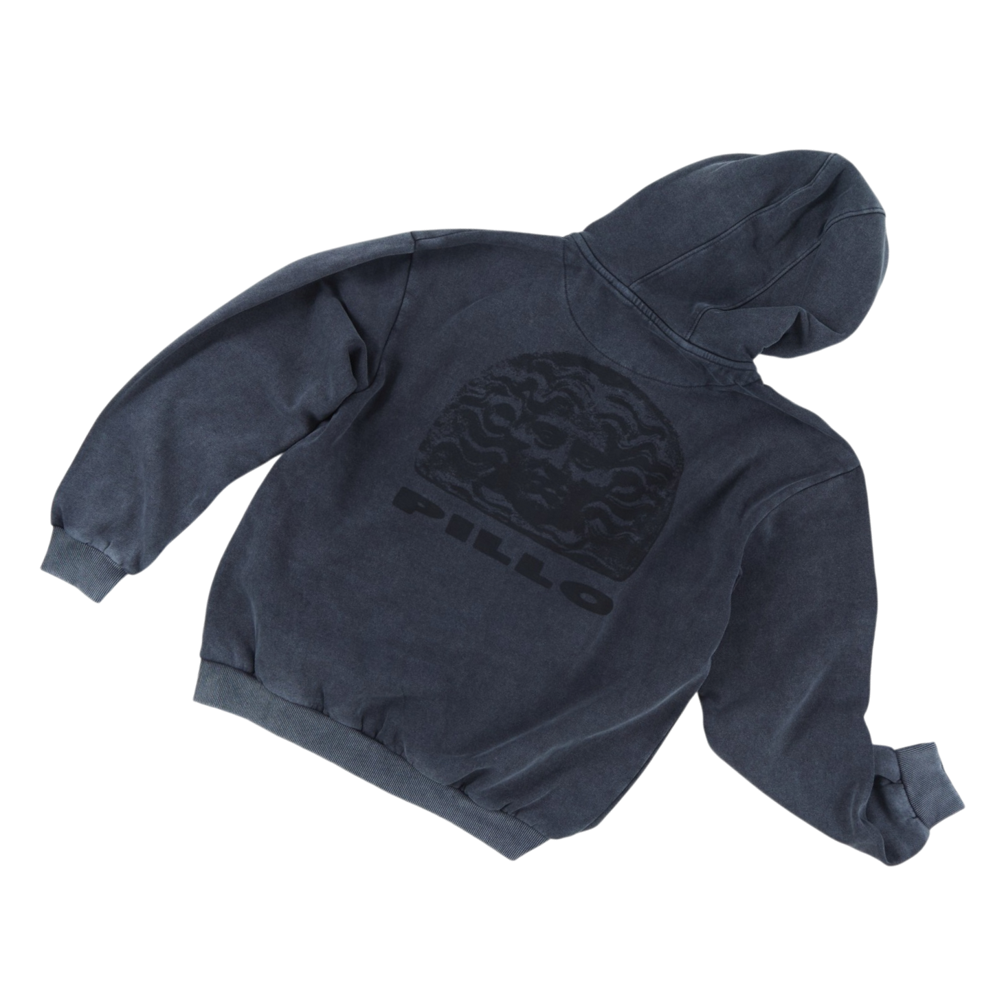 pillo washed zip hood