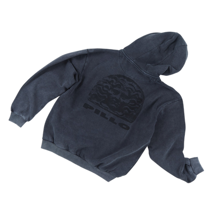 pillo washed zip hood